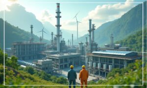 العناقيد الصناعية للبتروكيماويات النهائية